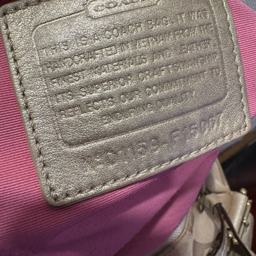 Coach Tan Shoulder Bag - Picture 12 of 16